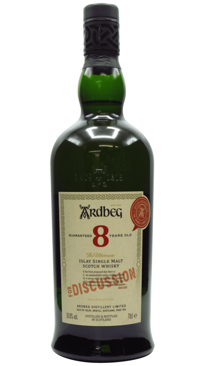 Ardbeg 8 Year Old For Discussion Single Malt Scotch Whisky - 70cl 50.8%