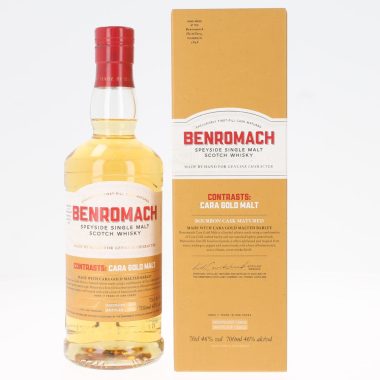 Benromach Contrasts Cara Gold Malt Single Malt Scotch Whisky - 70cl 46%