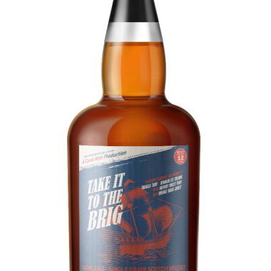 Cameronbridge 12 Year Old Cask Noir Take it to The Brig Single Grain Scotch Whisky - 70cl 57.0%