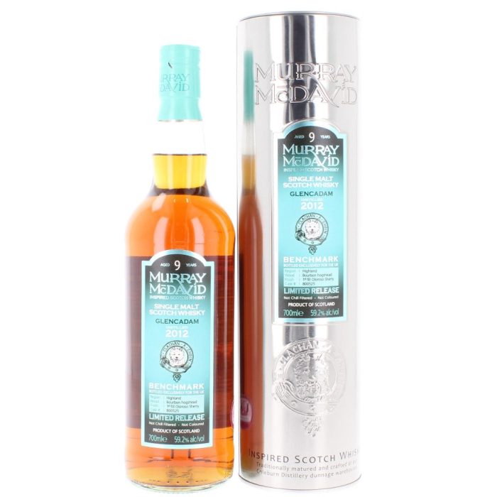 Glencadam 9 Year Old 2012 Murray McDavid Single Malt Scotch Whisky - 70cl 59.2%