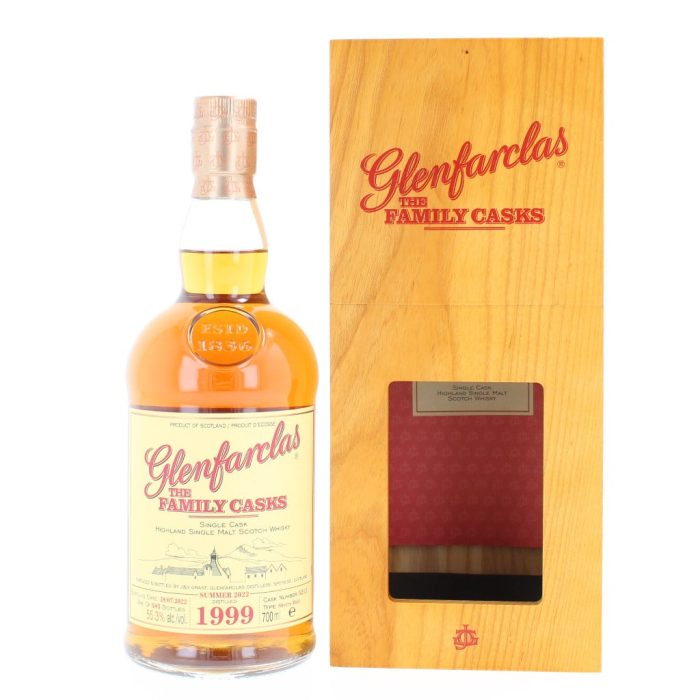 Glenfarclas 1999 Family Cask Summer 2022 Release Single Malt Scotch Whisky - 70cl 55.3%