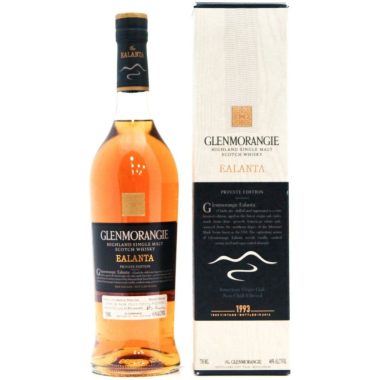 Glenmorangie Ealanta Private Edition 1993 Vintage Bottled 2012 Single Malt Scotch Whisky - 75cl 46%