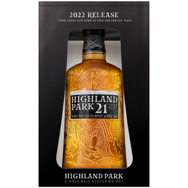 Highland Park 21 Year Old Single Malt Scotch Whisky - 70cl 46%