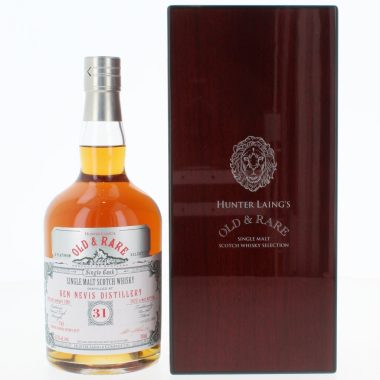 Hunter Laing's Ben Nevis 31 Year Old 1991 Old & Rare Single Malt Scotch Whisky - 70cl 62.1%