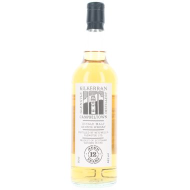 Kilkerran 12 Year Old Single Malt Scotch Whisky - 70cl 46%