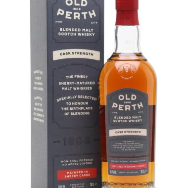 Old Perth Cask Strength Sherry Cask Blended Malt Scotch Whisky - 70cl 58.60%