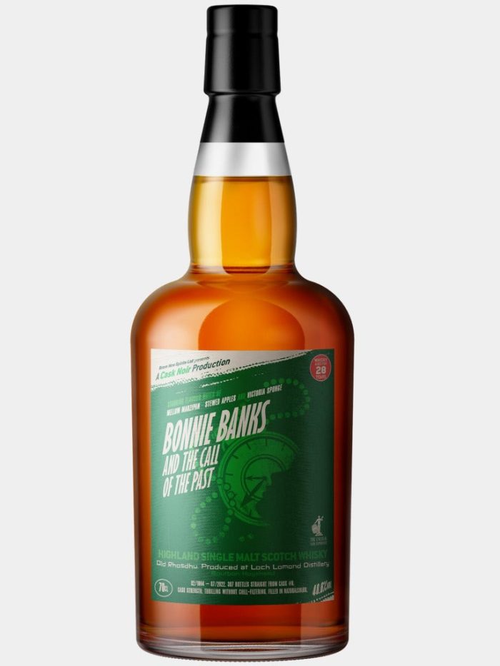 Old Rhosdhu 28 Year Old Cask Noir Bonnie Banks And The Call Of The Past Single Malt Scotch Whisky - 70cl 48.6%