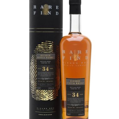 Rare Find 34 Year Old Blended Scotch Whisky - 70cl 54.9%