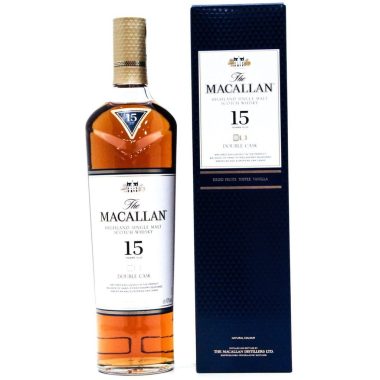 The Macallan 15 Year Old Double Cask Single Malt Scotch Whisky - 70cl 43%