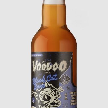 Voodoo Black Cat Bone 12-Year-Old Speyside Single Malt Scotch Whisky bottle