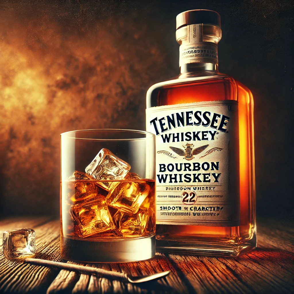 illustration of bourbon whiskey with the smooth character of Tennessee whiskey