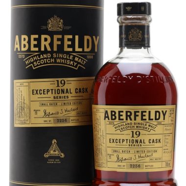 Aberfeldy 19 Year Old / Sherry Finish / Exceptional Cask Series Highland Whisky
