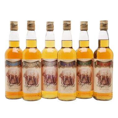 Allied Distillers 15 Year Old Collection / 6 Bottles Single Whisky