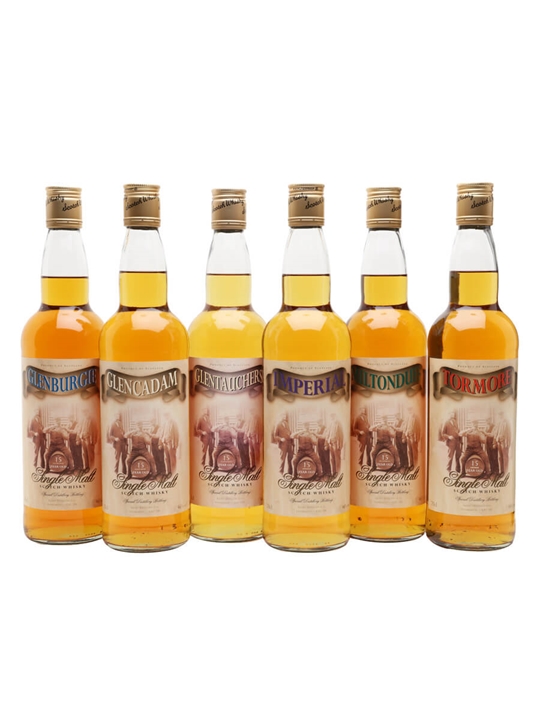Allied Distillers 15 Year Old Collection / 6 Bottles Single Whisky