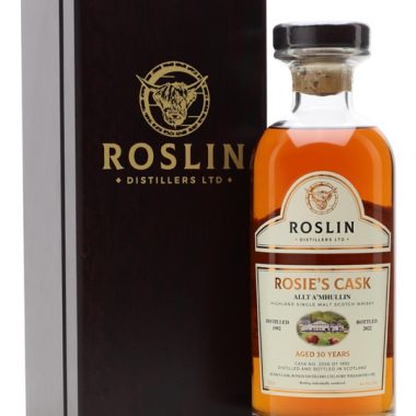 Allt A'Mhullin (Ben Nevis) 1992 / 30 Year Old / Rosie's Cask Highland Whisky