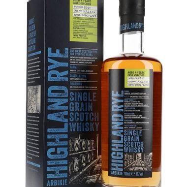 Arbikie Highland Rye 4 Year Old / Release 2 Single Grain Scotch Whisky