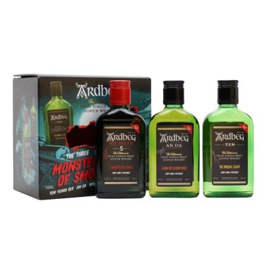 Ardbeg The Three Monsters of Smoke Trio Pack / 3x20cl Islay Whisky