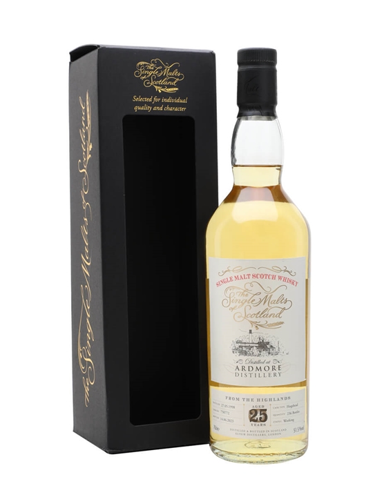 Ardmore 1998 / 25 Year Old / Single Malts Of Scotland Highland Whisky