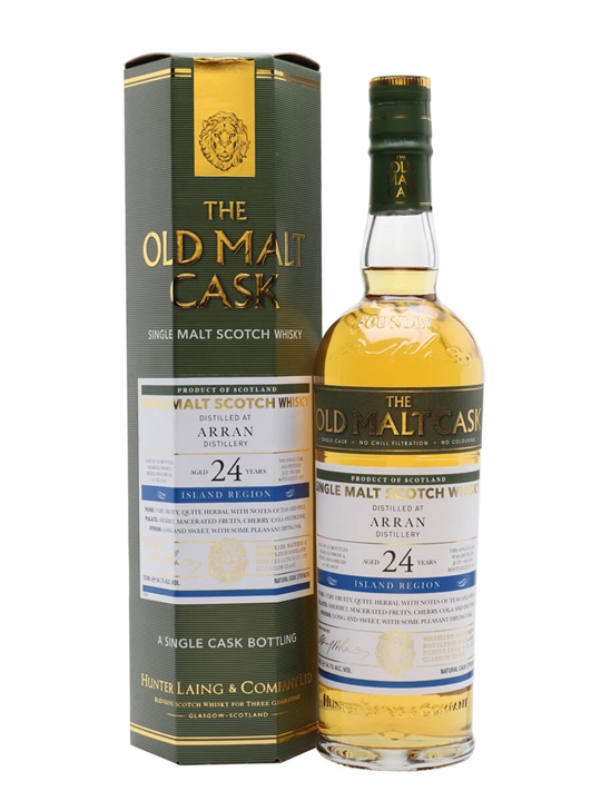 Arran 1998 / 24 Year Old / Old Malt Cask Island Whisky