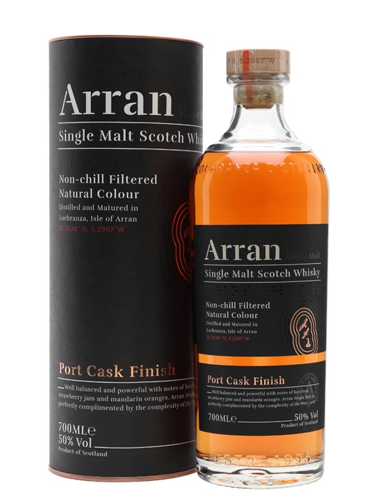 Arran Port Cask Finish Island Single Malt Scotch Whisky