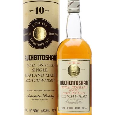 Auchentoshan 10 Year Old / Bot.1980s Lowland Single Malt Scotch Whisky