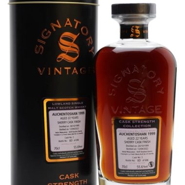 Auchentoshan 1999 / 22 Year Old / Signatory Lowland Whisky