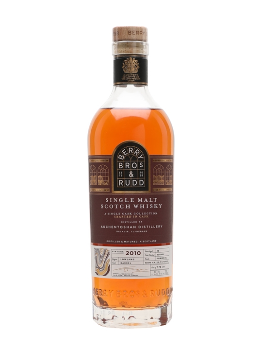 Auchentoshan 2010 / 15 Year Old / Cask 700968 / Berry Bros & Rudd Odyssey Range Lowland Whisky