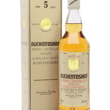 Auchentoshan 5 Year Old / Bot.1980s Lowland Single Malt Scotch Whisky