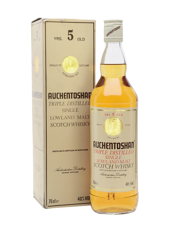 Auchentoshan 5 Year Old / Bot.1980s Lowland Single Malt Scotch Whisky