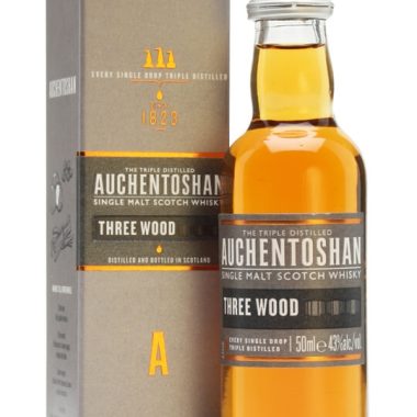 Auchentoshan Three Wood Miniature Lowland Single Malt Scotch Whisky