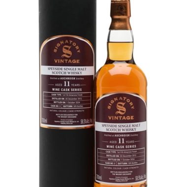 Auchroisk 2012 / 11 Year Old / Amarone Cask / Signatory for The Whisky Exchange Speyside Whisky