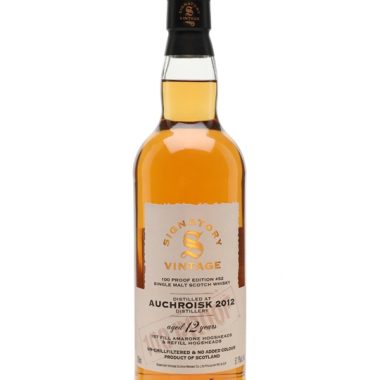 Auchroisk 2012 / 12 Year Old / 100 Proof Edition #52 / Signatory Speyside Whisky