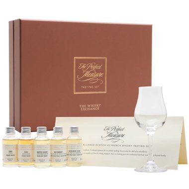 Auld Alliance Scotch vs French Whisky Tasting Set With Glass / 5x3cl
