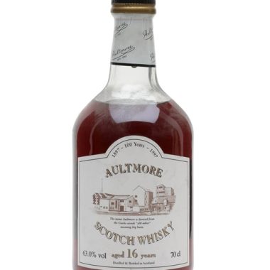 Aultmore 16 Year Old / Centenary / Sherry Cask Speyside Whisky