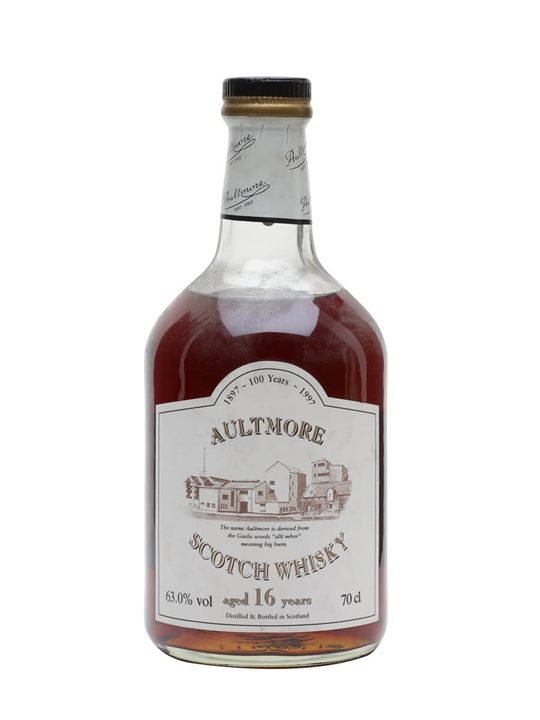 Aultmore 16 Year Old / Centenary / Sherry Cask Speyside Whisky