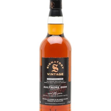 Aultmore 2009 / 16 Year Old / Signatory 100 Proof Exceptional #14 Speyside Whisky