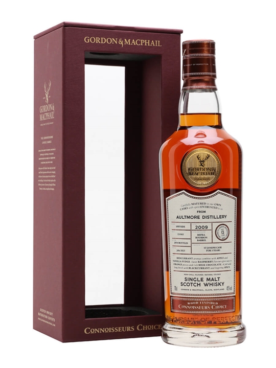 Aultmore 2009 / St Joseph Wine Finish / Connoisseurs Choice Speyside Whisky