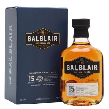 Balblair 15 Year Old Highland Single Malt Scotch Whisky
