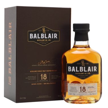 Balblair 18 Year Old Highland Single Malt Scotch Whisky
