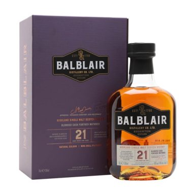 Balblair 21 Year Old Highland Single Malt Scotch Whisky