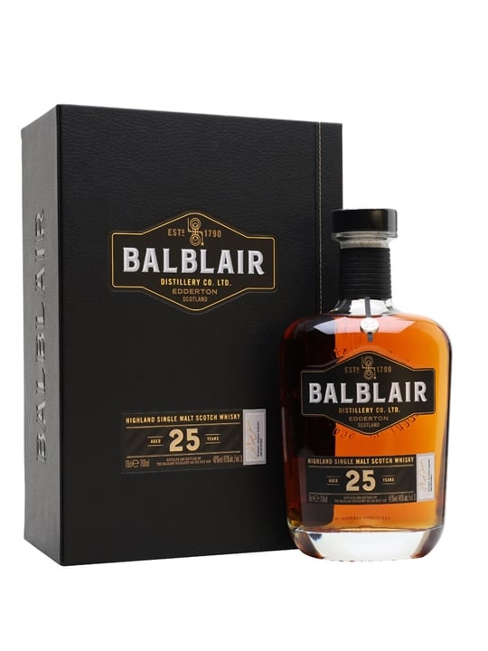 Balblair 25 Year Old Highland Single Malt Scotch Whisky