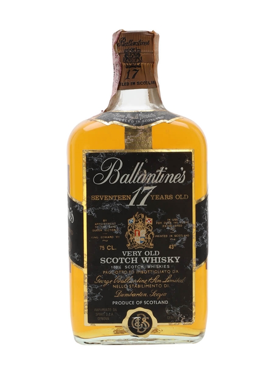 Ballantines 17 Year Old / Bot.1970s Blended Scotch Whisky