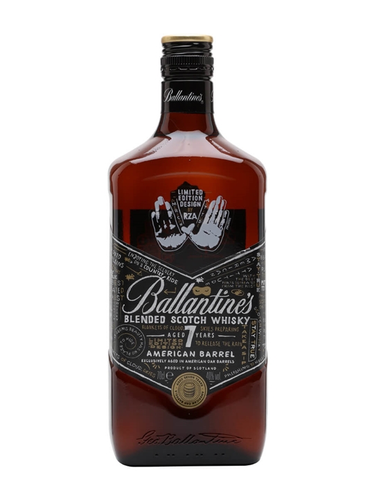 Ballantine's 7 Year Old American Barrel x RZA Limited Edition Blended Whisky