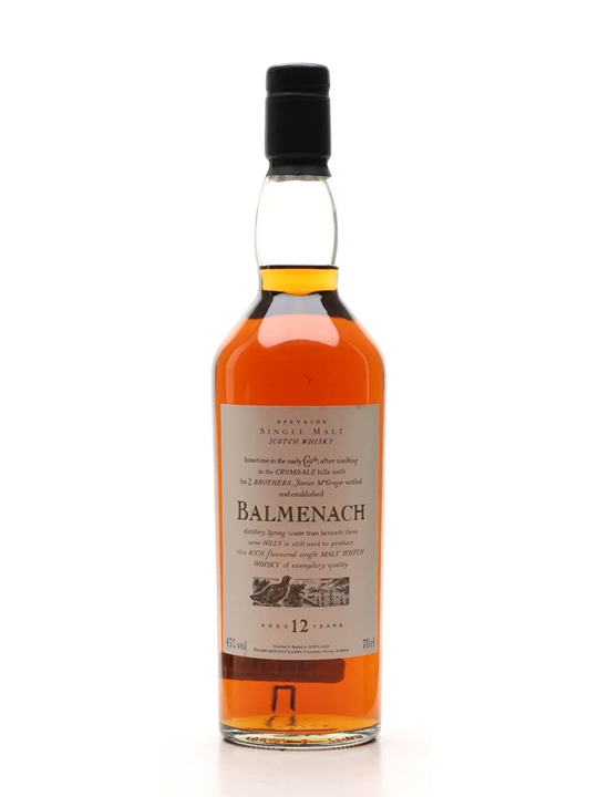 Balmenach 12 Year Old / Flora & Fauna Speyside Whisky