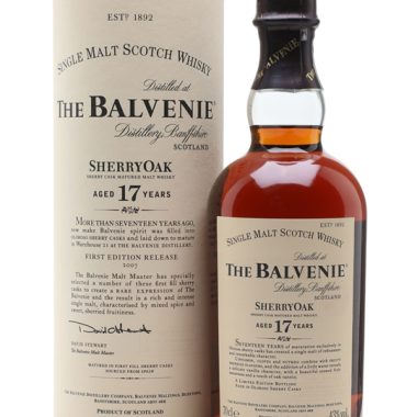 Balvenie 17 Year Old / Sherry Oak Speyside Single Malt Scotch Whisky
