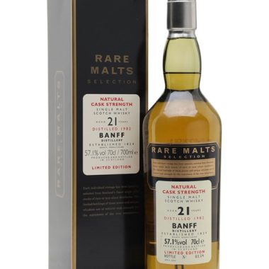 Banff 1982 / 21 Year Old / Rare Malts Highland Whisky