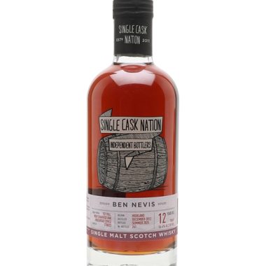 Ben Nevis 2012 / 12 Year Old / Single Cask Nation Highland Whisky