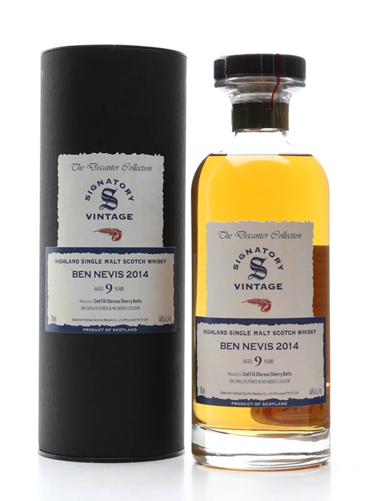 Ben Nevis 2014 / 9 Year Old / Sherry Cask / Signatory Highland Whisky