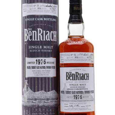 Benriach 1976 / 37 Year Old / Peated / Bourbon Finish Cask #5463 Speyside Whisky