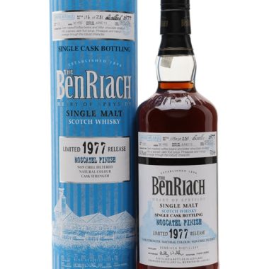 Benriach 1977 / 36 Year Old / Moscatel Finish / Cask #1031 Speyside Whisky